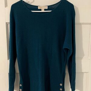 Michael Kors Dark Teal Knit Sweater